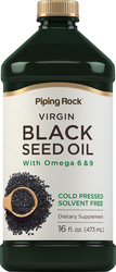 Black Seed Cumin Oil - Cold Pressed 16 fl oz (473 mL) Bottle