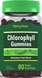 Chlorophyll (Delicious Fruit), 80 Vegan Gummies
