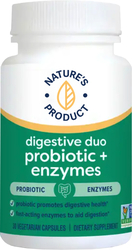 Digestive Duo Probiotic + Multi Enzyme , 30 Vegetarian Capsules