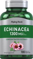 Echinacea 1300 mg (per serving), 180 Capsules