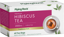 Hibiscus Tea, 2000 mg, 60 Tea Bags