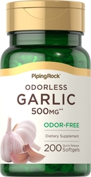 Garlic 500mg Odorless 200 Softgels