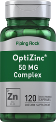 OptiZinc Complex, 50 mg, 120 Quick Release Capsules