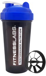 Shaker Bottle (Clear base / Red lid)